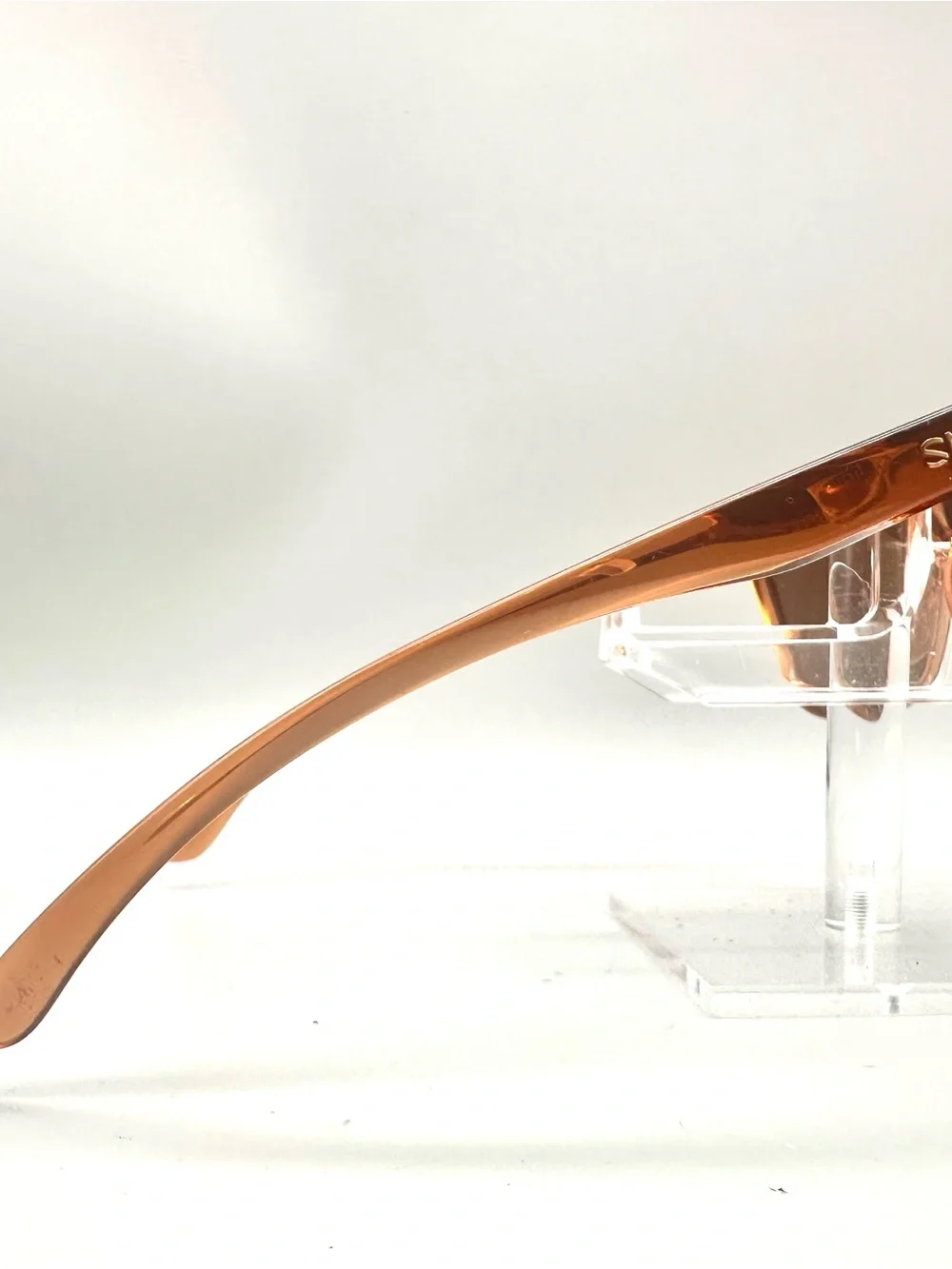 Smith Cavalier Sunglasses Tobacco Crystal Brown ChromaPop Lens 55 16 140 FLAW